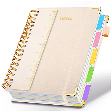 Caderno universitário espiral capa dura
