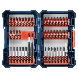 Kit Parafusadeira 44 peças com Estojo, BOSCH SDMS44, Azul