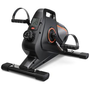 YOSUDA Under Desk Bike Pedal Exerciser Magnetic Mini Exercise Bike for Arm , Leg Exercise Physical Therapy, Desk Pedal Bike for Home