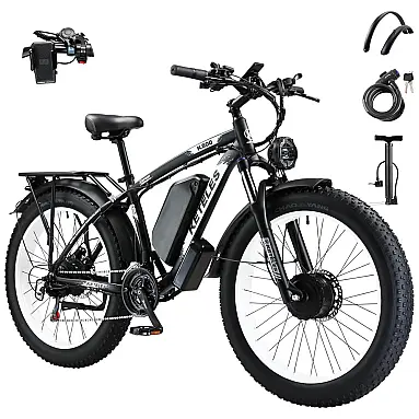 Bicicleta Elétrica KETELES Peak 4000W,