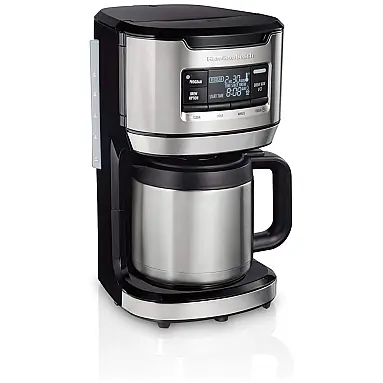 Cafeteira Elétrica Programável, Aço inox,