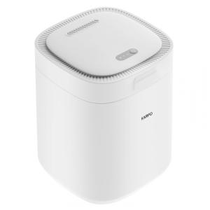 Composteira Elétrica de Cozinha 2,5L para Ambientes Internos e Externos com Um Único Botão e Sem Odor, 110V, Karfo, Branca