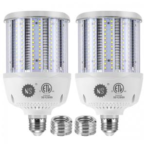 Pacote com 2 Lâmpadas de Milho LED 80W NS, 5000K, AC100-277V, 12000lm, Base E26/E39, Substituição de Lâmpadas HID para Iluminação Comercial