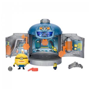 Brinquedo Câmara de Transformação dos Minions, Transforme Jerry em Mega Jerry com Luzes e Sons para Crianças Acima de 3 Anos, Minions 59293