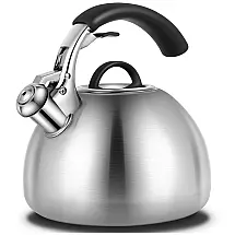 Tea Kettle Stovetop Teapot Stainless Steel Whistling 2.2 Quart, NONE BRANDED