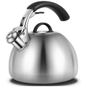 Tea Kettle Stovetop Teapot Stainless Steel Whistling 2.2 Quart, NONE BRANDED