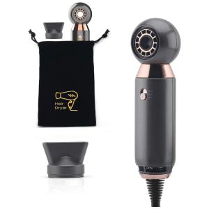 Orlif Secador de Cabelo Profissional e Compacto 800W, Cinza