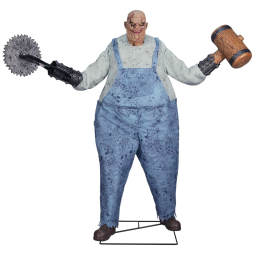 Espírito Buzzsaw Animatrônico com Sons e Movimentos para Decoração de Halloween