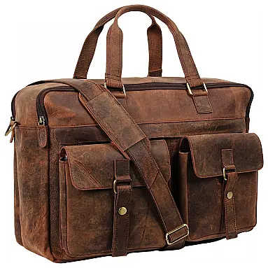 Bolsa Maleta Couro de Búfalo