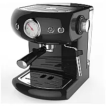 Máquina de Café Expresso ADIOLI Preta 110V com Espumador de Leite Integrado - Compacta e Potente