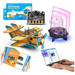 Kit de Codificação STEM com Curso Básico Online em Inglês, 8 a 12 Anos, Makeblock