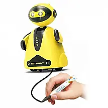 ITOM Brinquedo Robô Educativo Inteligente Eletrônico e Recarregável p, Crianças 3 Anos ou Mais, Amarelo