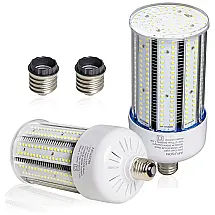 Lâmpada LED, 100W, 14000 Lumens, 5000K Branca com Base E26 E39, 2 Unidades, APUSON AP 100W2S, Branco