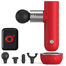 OYeet Massageador Pistola Elétrico Profissional Sem Fio 1 Acessório 4 Velocidades 1750 3500 RPM