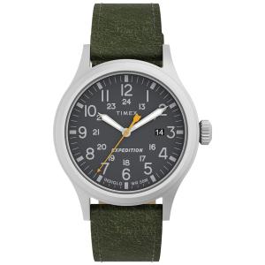 Relógio Masculino Analógico Automático, Couro, TIMEX TW4B229009J, Verde