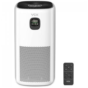 Purificador de Ar com Display LED, Controle Remoto e Área de até 150 m2, VCK, Branco