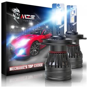MZS Kit Xenon Lâmpadas LED Branca 15000 Lumens 6500K 60W, 9006, HB4, 2 Peças
