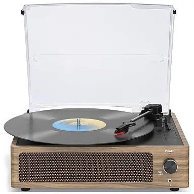 Toca-discos Vintage para Vinil com