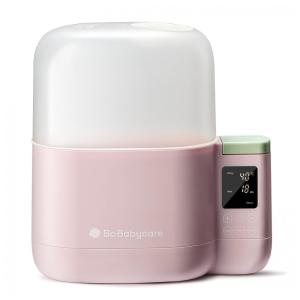 Aquecedor de Mamadeira Inteligente com Controle de Temperatura, 110V, bc babycare, Rosa