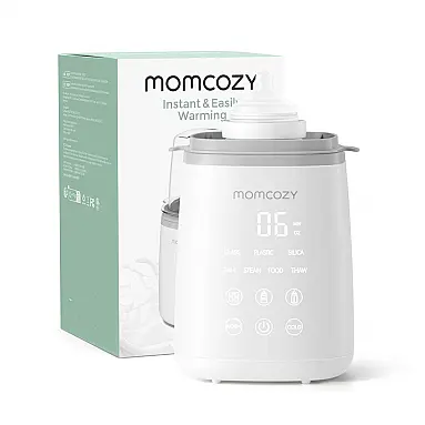 Aquecedor de Mamadeira Momcozy, Rápido