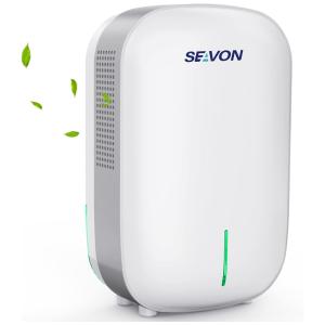 Desumidificador 800mL com Mangueira de Drenagem, Área 24 m2, SEAVON, Branco