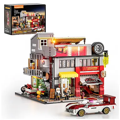 Lumibricks Street MOD Garage -