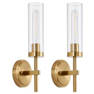 Conjunto de Luminária de Parede com Fio, Estilo Moderno e 2 Peças para Sala de Estar, Corredor, Espelho, Quarto e Escadas, 110V, SantoStock