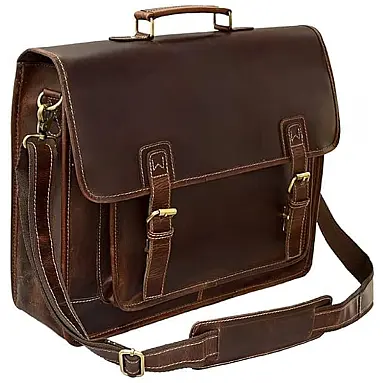 Bolsa, Pasta de Couro Masculina