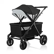 Carrinho Wagon Evenflo Omni Crew Preto 3-em-1 Sistema de Viagem até 55 kg