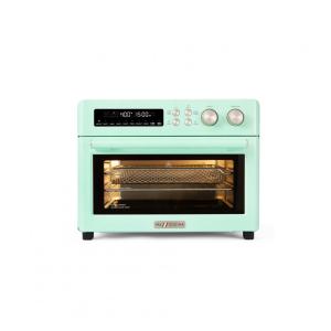 Forno Elétrico Retro 25 Litros 10 em 1 Multifuncional de Fácil Limpeza, 110V 1750W, Val Cucina, Verde