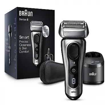 Barbeador Elétrico Masculino Portátil Braun