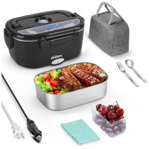 Crpk Pot Marmita Elétrica Portátil 1.5L, com Pote Removível, 40W, 110v, COROTC RJH A4 2, Branco