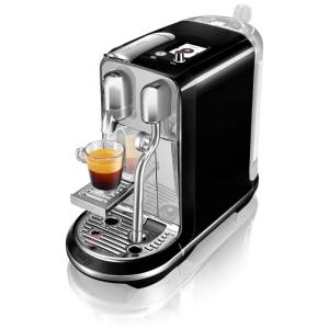 Máquina de Café Expresso 1,5 Litros com Bocal de Leite, 110V, Breville BNE800BTR, Prata