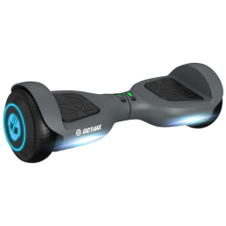 Hoverboard com Farol de LED, Velocidade de 9km/h e Alcance até 6 km, para Crianças e Adolescentes até 80 kg, 110V 200W, Gotrax EDGE, Cinza
