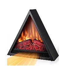 Lareira Elétrica AIRMATE 64x20x56cm 1500W Triangular Chamas Multicolor 110V