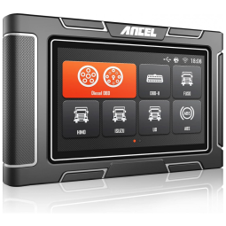 Scanner Automotivo 2 em 1 Profissional com Diagnóstico DPF, 12V, ANCEL HD3200 R, Preto