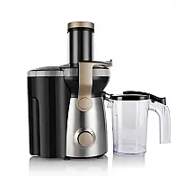 Centrífuga de Frutas com 2 Velocidades, Aço Inox, W, 110v, BRENTWOOD JC 1000, Preto