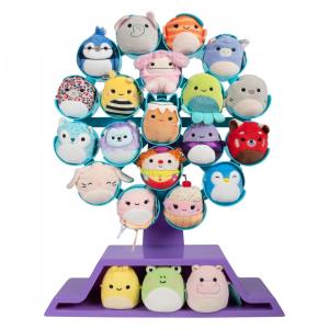 Squishmallows Original Micromallows Conjunto de Exposição com Roda-Gigante - Inclui 22 Micromallows