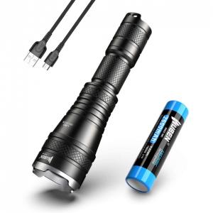 Lanterna LED WUBEN L60 1200 Lúmens USB Recarregável 5 Modos se Iluminação à Prova DÁgua