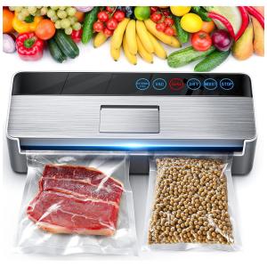 Seladora a Vácuo Automática para Alimentos Secos e Úmidos com Controle Digital, 110V, Vsdk, Prata