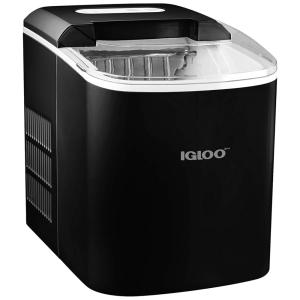 Máquina de Gelo Automática Portátil até 11 kg de Gelo em 24h, 110v, IGLOO ICEB26BK, Preto