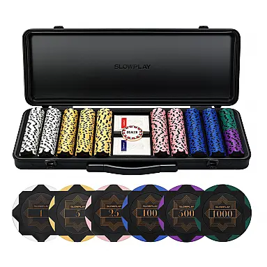 Maleta de Poker com Detalhes