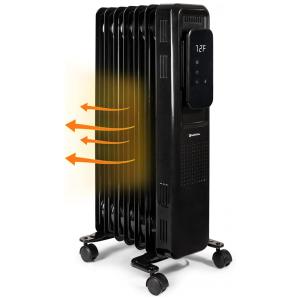 Aquecedor Elétrico a Óleo Painel Digital 3 Modos 1500W, CCC COMFORT ZONE CZ9010BK, Preto