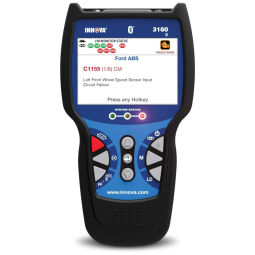 Scanner Automotivo Tela Colorida Leitor Bluetooth ABS SRS SUV Caminhão Leve, INNOVA 3160g, Azul