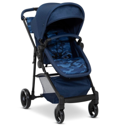 Carrinho de Bebê 2 em 1 com Dobra de uma Mão para Até 22 KG, BabyGap Rosa