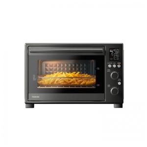 Forno elétrico de bancada 32L Toshiba ChefFry inox air fryer convecção 1750W 110V