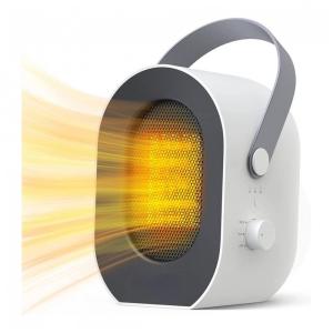 Aquecedor Elétrico com Termostato e Aquecimento Rápido, 600W, 110v, DENTOLEID, Branco