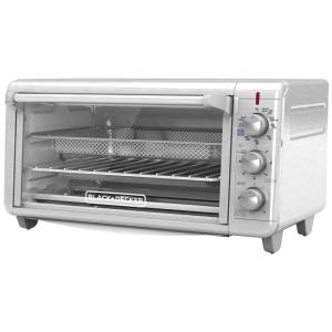 Air Fryer, Forno Elétrico, Torradeira, Aço Inoxidável, 110v, BLACKDECKER TO3265XSSD, Prateado