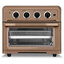 AirFryer, Torradeira por Convecção TOA 60, Aço Inoxidável, Cobre, escuro, escuro, 110v, CUISINART, Dourado escuro