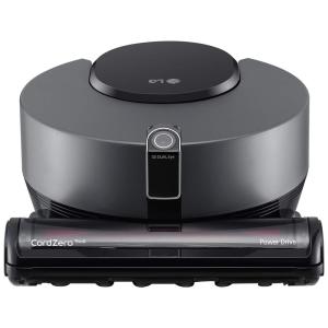 Aspirador de Pó Robô CordZero com Sucção Potente e Mapeamento 3D, 110v, LG R975GM, Preto